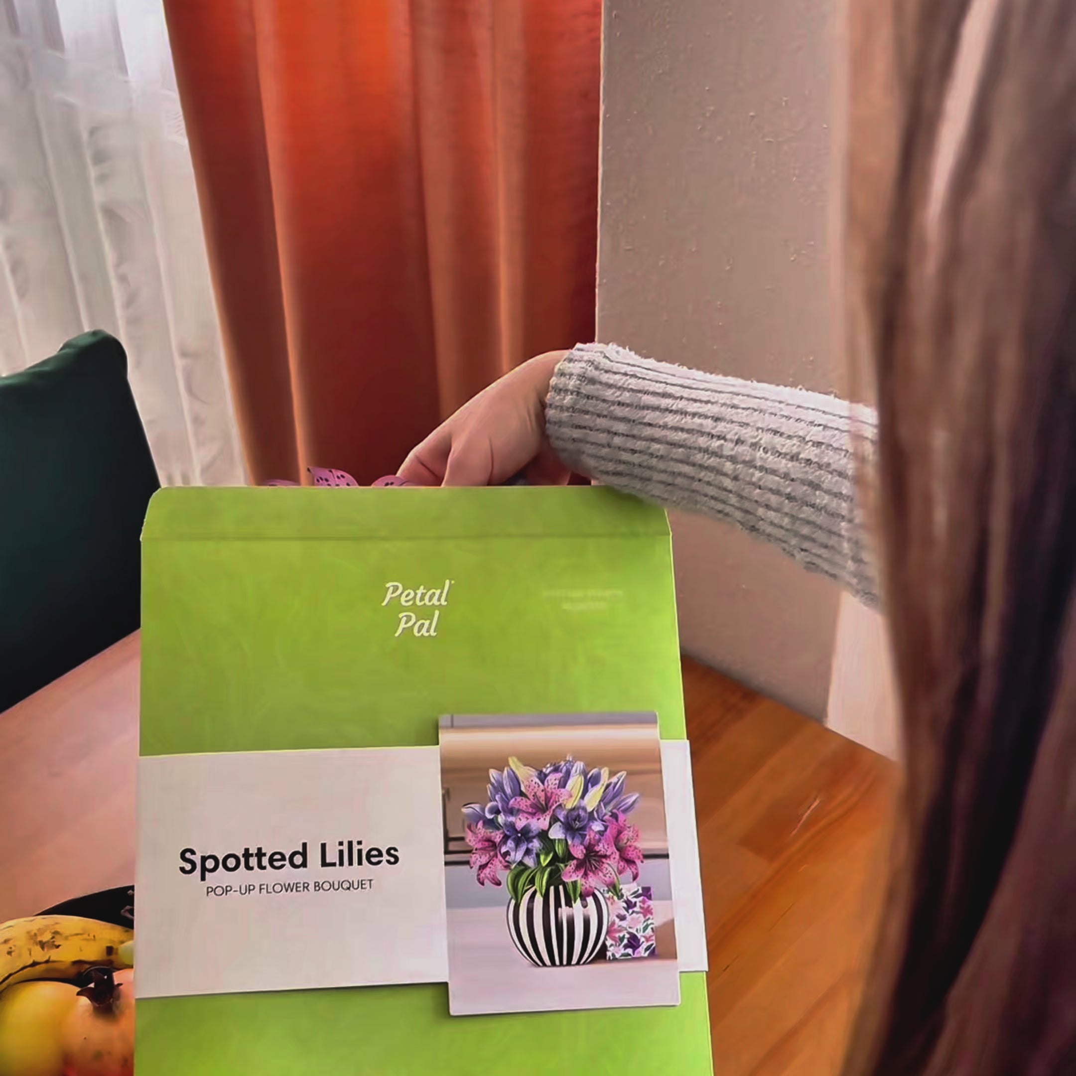 Bouquet pop-up gerberas joyeux