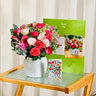 Rosy Radiance Pop-Up Bouquet