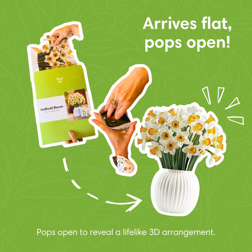 Bouquet pop-up de la jonquille Bloom