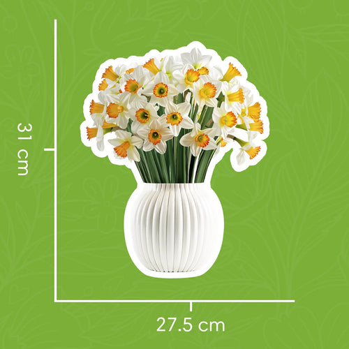 Bouquet pop-up de la jonquille Bloom