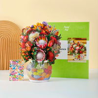 Illawarra-Essence-Australian-native-paper-pop-up-bouquet-of-proteas-and-banksia-—-PetalPal