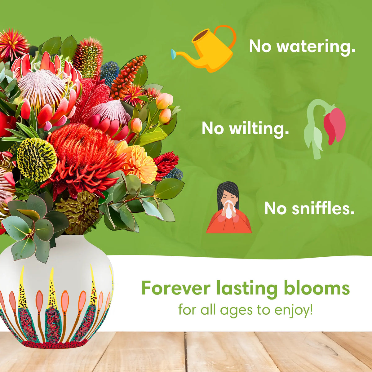 Kirribilli-Sunset-Australian-native-paper-pop-up-bouquet-of-waratah-and-proteas-—-PetalPal