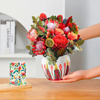 Kirribilli-Sunset-Australian-native-paper-pop-up-bouquet-of-waratah-and-proteas-—-PetalPal