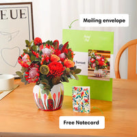 Kirribilli-Sunset-Australian-native-paper-pop-up-bouquet-of-waratah-and-proteas-—-PetalPal