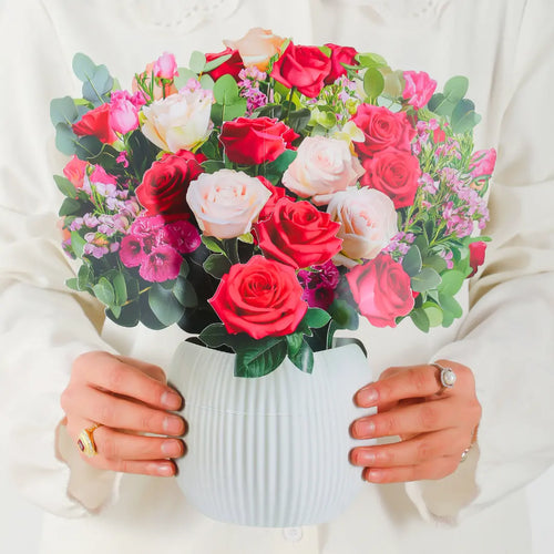 Bouquet pop-up Radiance rose