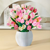 Tulip-Kisses-paper-pop-up-bouquet-of-pink-and-cream-tulips-—-PetalPal